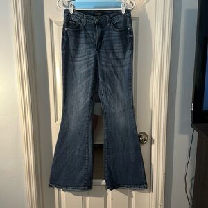 Judy Blue size 9 wide leg jeans